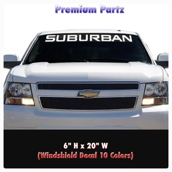 

For 1950-2017 Chevrolet Suburban SS Z71 OEM Windshield Body Decal 1PC 10 Colors New-