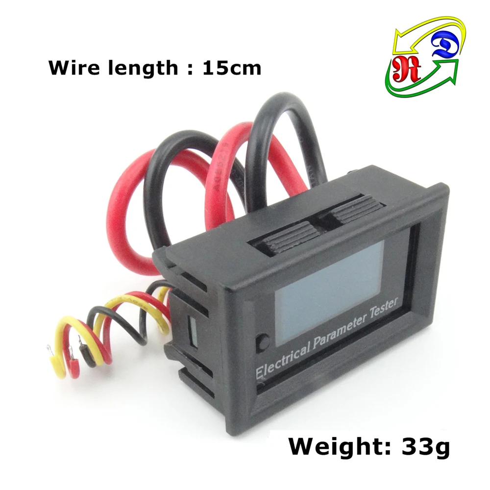 100v/20A 7in1 OLED Multifunction Tester Voltage Current Time Temperature Capacity Voltmeter Ammeter Electrical Meter digital multimeter,multimeter tester