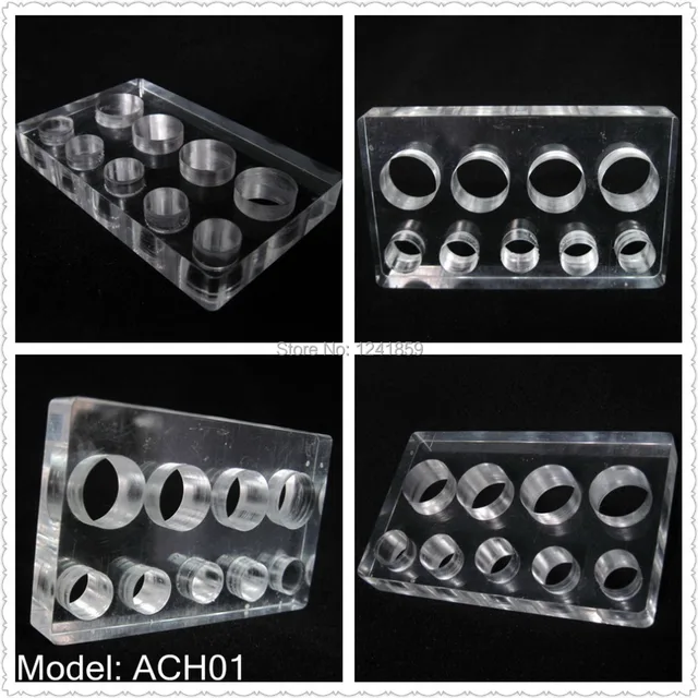Acrylic Tattoo Ink Cup Holder For Small Medium Large Ink Cups Caps Supply ACH01# Acrylic Tattoo Ink Cup Holder For Small Medium Large Ink Cups Caps Supply ACH01#