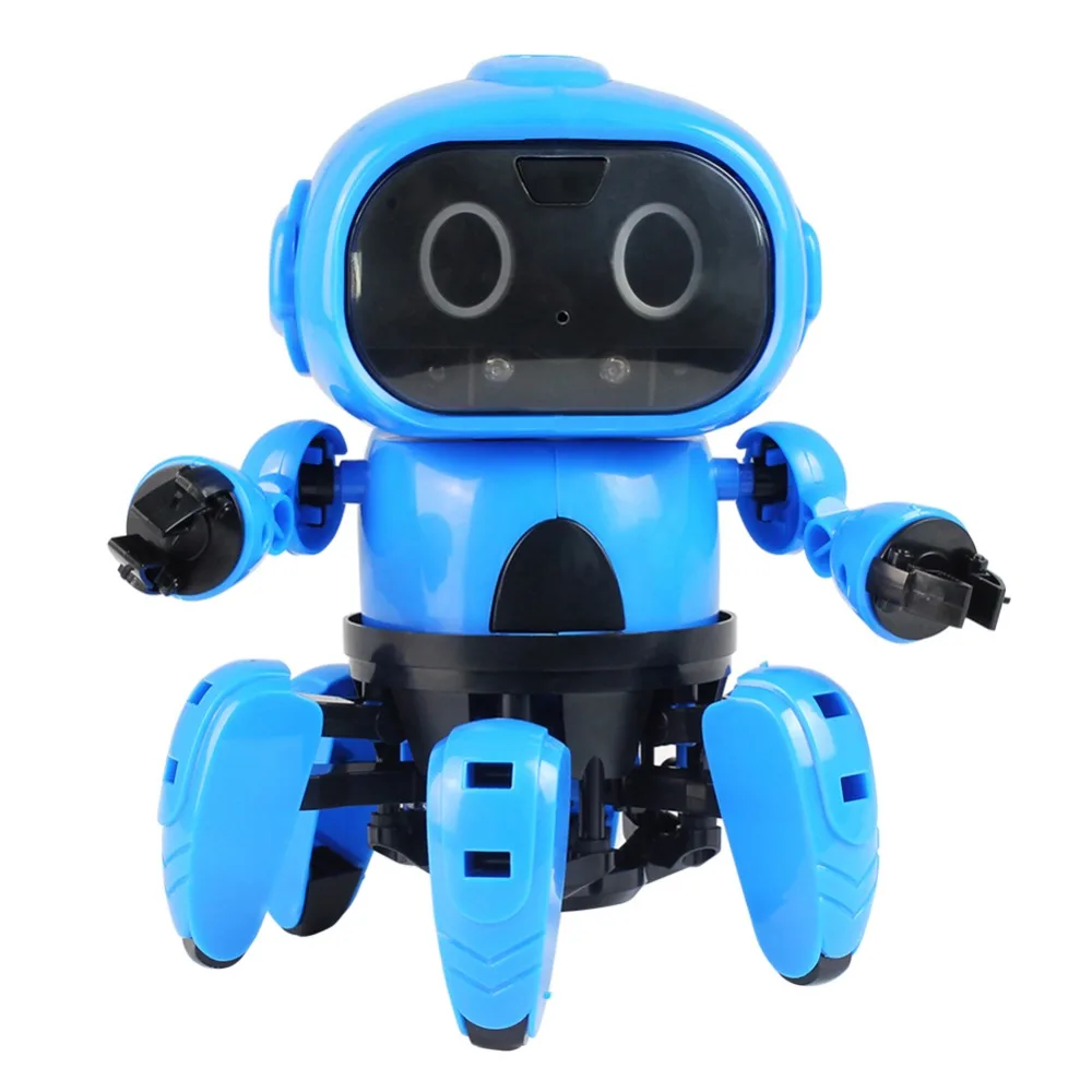 

Infrared Intelligent Induction Remote RC Robot DIY Assembly Toys Model With Following Gesture Sensor Infrared Obstacle Avoidance