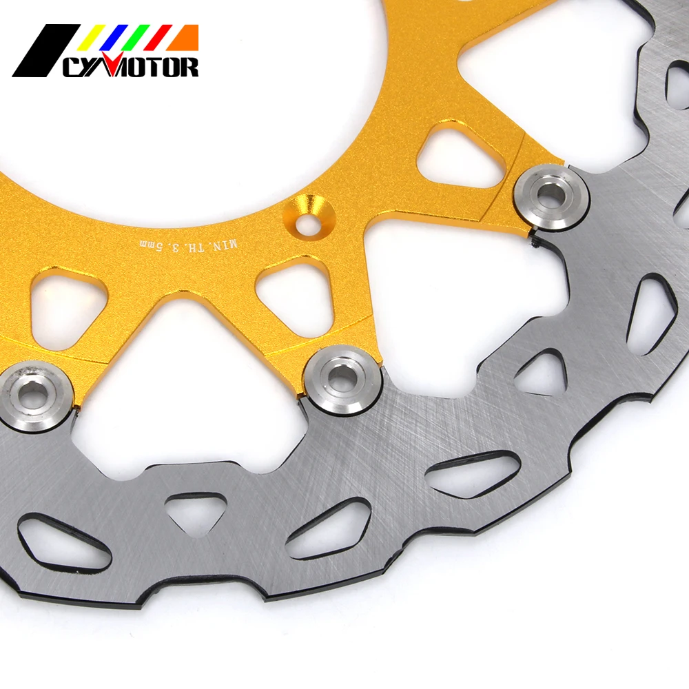 320 мм плавающие тормозные диски ротор для SUZUKI RMZ250 RMZ450 RMX450 RMZ RMX 250 450 05 06 07 08 09 10 11 12 13 14
