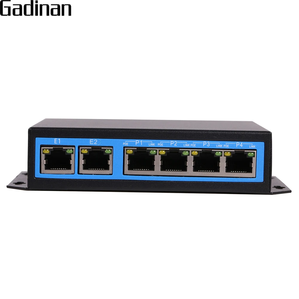 imágenes para 48 V de Entrada POE Interruptor 10/100 Mbps de 4 Puertos 15 W Cámara IP de Seguridad IEEE 802.3af Interruptor Power over Ethernet distancia 300 m imágenes para 48 V de Entrada POE Interruptor 10/100 Mbps de 4 Puertos 15 W Cámara IP de Seguridad IEEE 802.3af Interruptor Power over Ethernet distancia 300 m