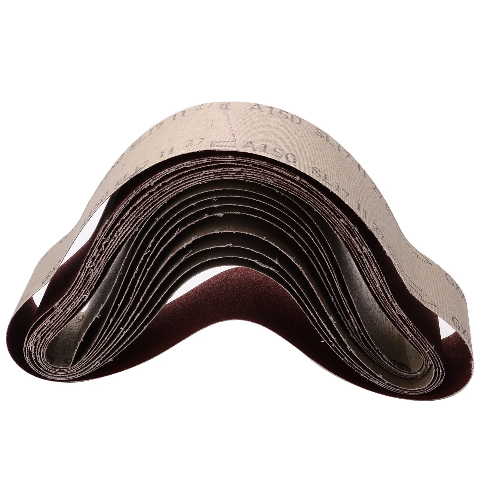 10Pcs/Set 60/120/150/240 Grit Sanding Belt Sander File Long Lasting For Grinding Polishing Tool Sanding Belts 68.6*5mm