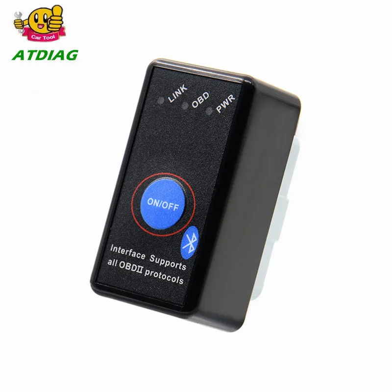 V2.1 MINI ELM327 Bluetooth Power Switch ELM 327 Version 2.1 OBD2 / OBDII