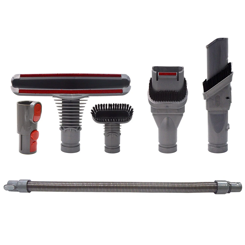 

6 Pieces Set Extension Hose for Dyson V8 Absolute/ V8 Animal/ V7 V10 Vacuum Attachments Kit Accessories