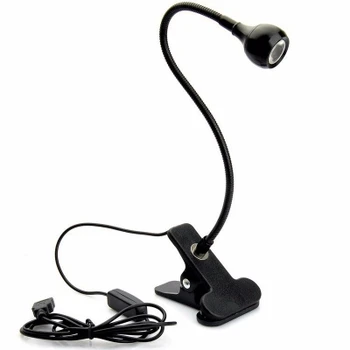 

LED Desk Lamp with Clip Light 1W Flexible Reading Book Light USB Power Supply Led Lamp Clip Kids Lamp