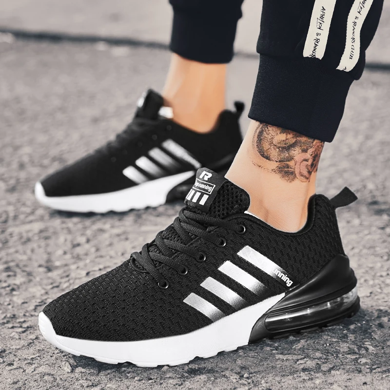 

Hot Brand Running Shoes For Men Men's Breathable Sport Shoes Athletic Male Trainer Footwear Sneakers Zapatillas Hombre Deportiva