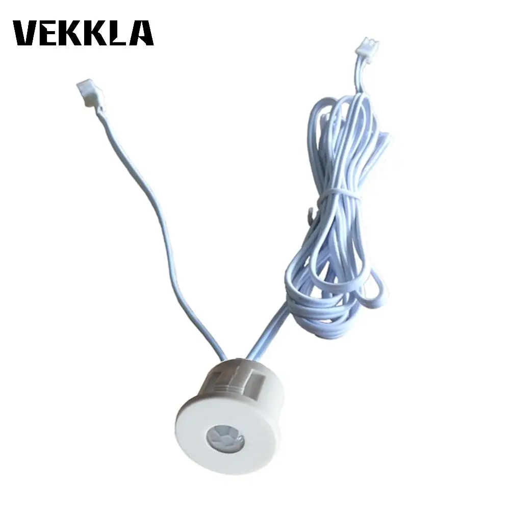 

12V LED PIR Infrared Body Motion Automatic On Off Sensor Switch LED Strip Light Home Corridor Mini Sensor Switch 2A LP-2016