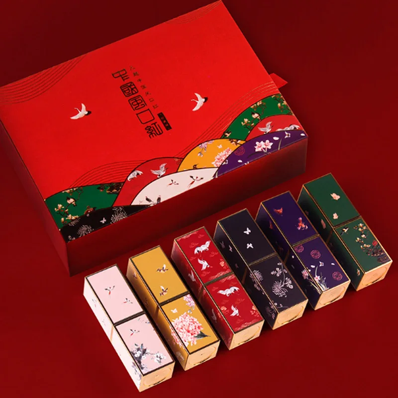 

FT brand Chinese lipstick suit magnetic buckle non-sticking cup Moisturizing Lip Glaze makeup