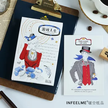 

30 Pcs/Set The Game Of Life Paper Postcard Greeting Card Birthday Bussiness Gift Card Set Message Card