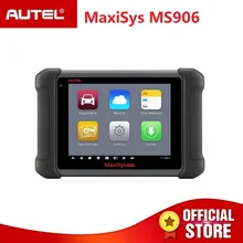 Autel MaxiSys MS906 OBD2 Scanner Automotive Diagnostic tool MS 906 key programming code reader OEM tools key coding PK DS808