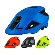 2018 New Ultralight All Mountain/Trail Bicycle Helmet Bike Sports Safety Helmet MTB Road Cycling Helmet In-mold BMX Brim 55-59CM