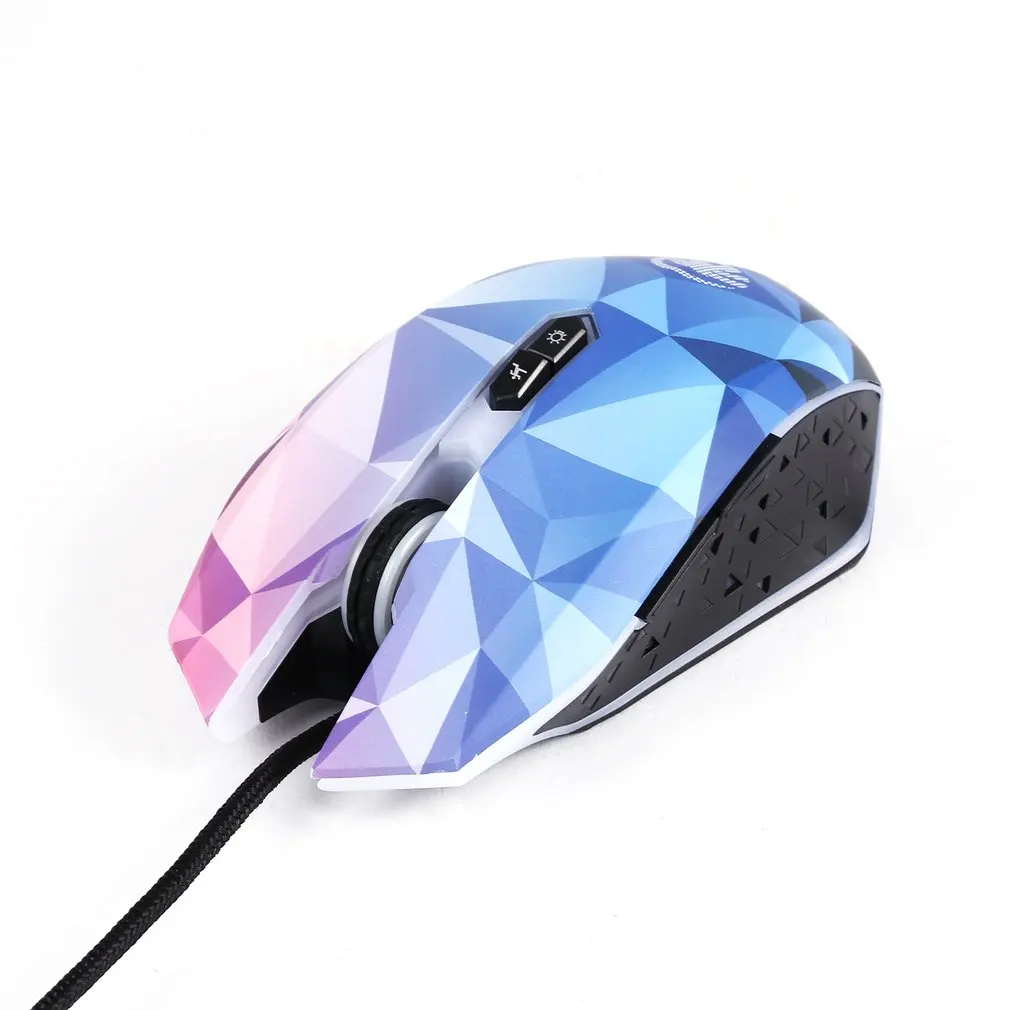 FMOUSE X8 Dazzle Colour Gaming Mouse with DPI Adjustable Wired Mouse