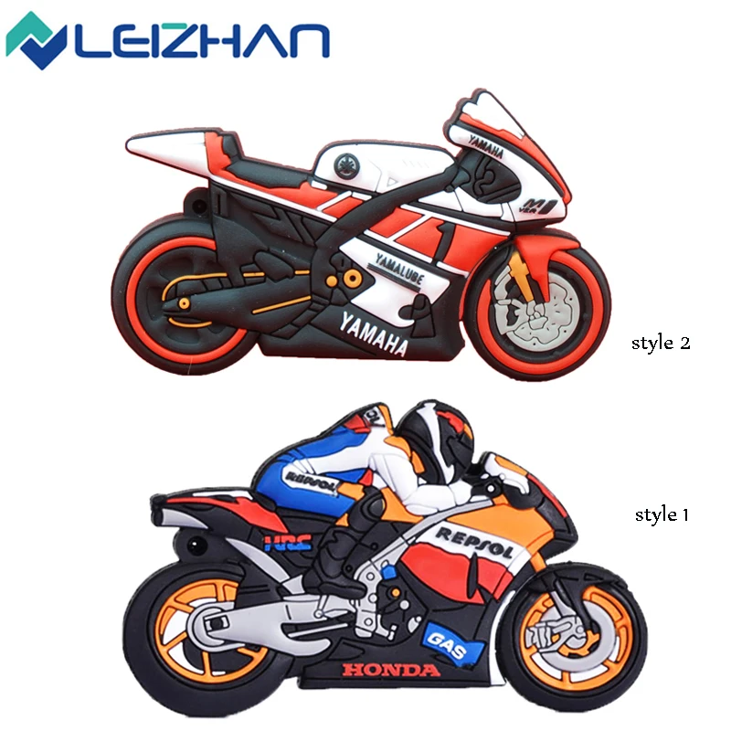 LEIZHAN USB Flash Drive Motocycle USB Stick Honda Pen Drive Yamaha Moto