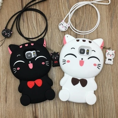 

3D Cartoon Soft Case for Samsung Galaxy S7 Edge Case Silicone Cover for Samsung S7 Edge Case Fashion TPU S 7edge Cover Coque
