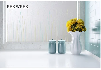 

Frosted Glass Window Dressing Stickers 45cm x 400 Shop Window Sticker Showcase Glass Anti-Collision Fixed Width Showcase Decor