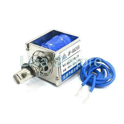 

JF-0826B DC6V 20N Force 10mm Stroke Linear Motion Solenoid Electromagnet