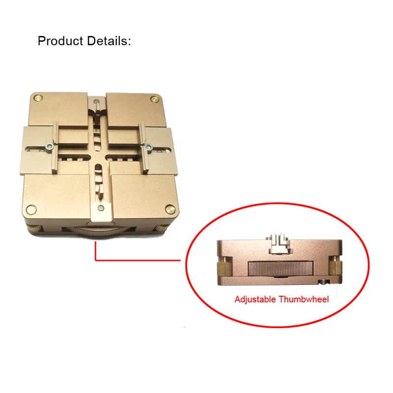 BGA Reballing Kit паяльная станция 80 мм/90 мм автоматический замок точное положение мульти-сторон регулировки с 4 шт. универсальные трафареты