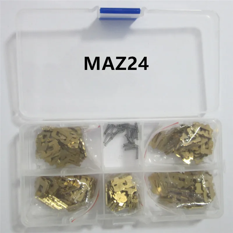 FLYBETTTER 400 قطعة MAZ24 سيارة قفل إصلاح اكسسوارات سيارة قفل القصب قفل لوحة لمازدا G11