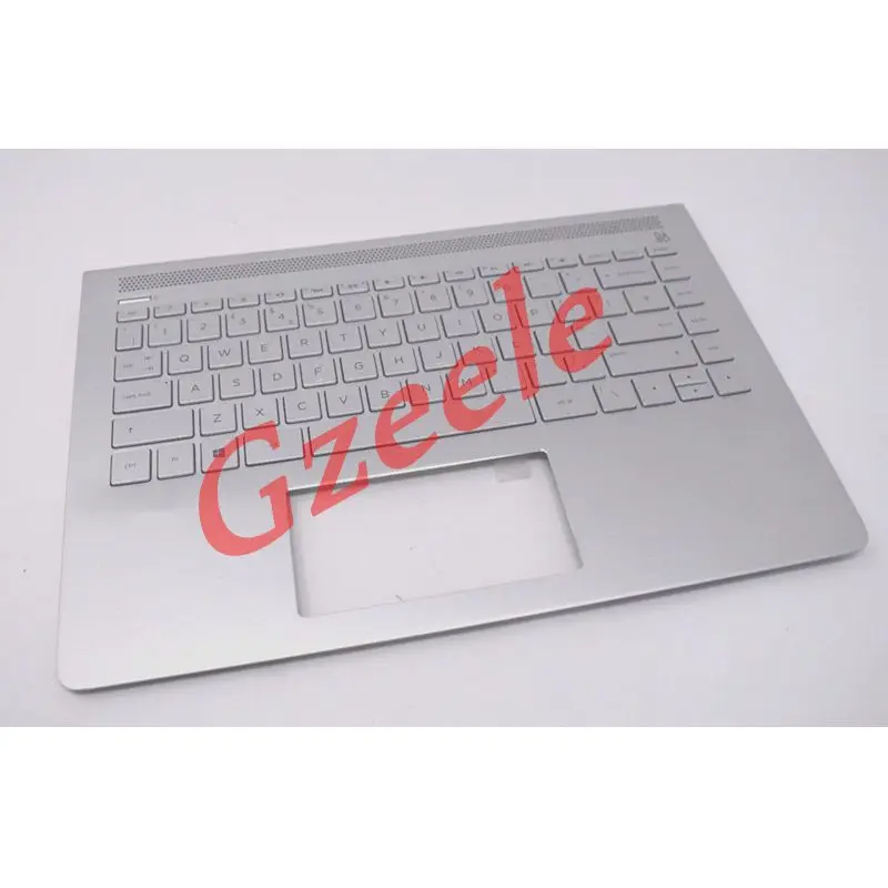 

Новый верхний чехол GZEELE для HP PAVILION 14-BF153SA 14-BF 14-BF046TX 14-BF042TX серебристый ободок для рук и клавиатуры