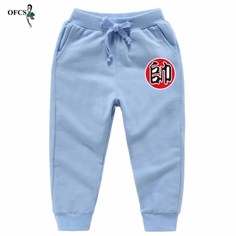 Ofcs/оригинальные брендовые осенние штаны для детей от 18 месяцев до 12 лет теплые длинные штаны ярких цветов для девочек велюровые плотные детские брюки для девочек, Teena - Цвет: Sky Blue