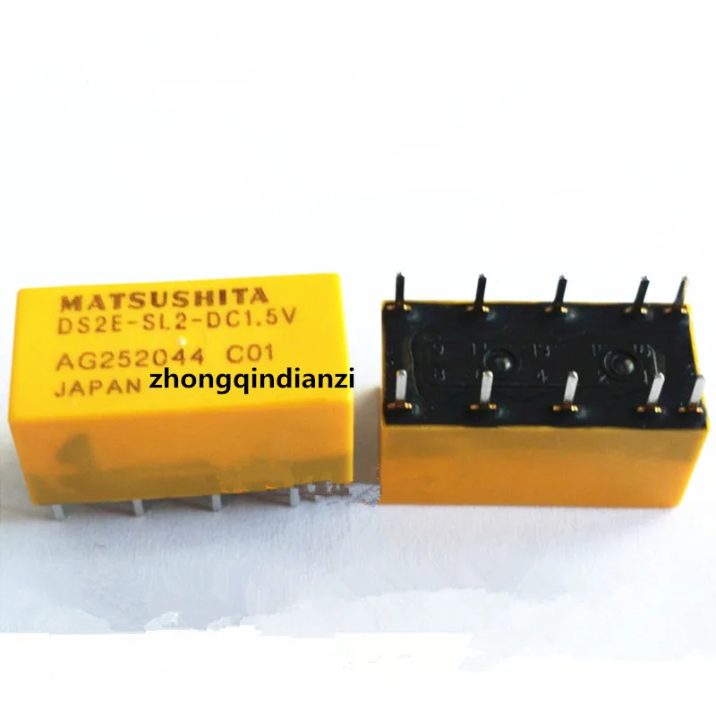 FREE SHIPPING power relay DS2E-SL2-DC1.5V DS2E-SL2-1.5V DS2E-SL2-1.5VDC 2A 10pins | Обустройство дома