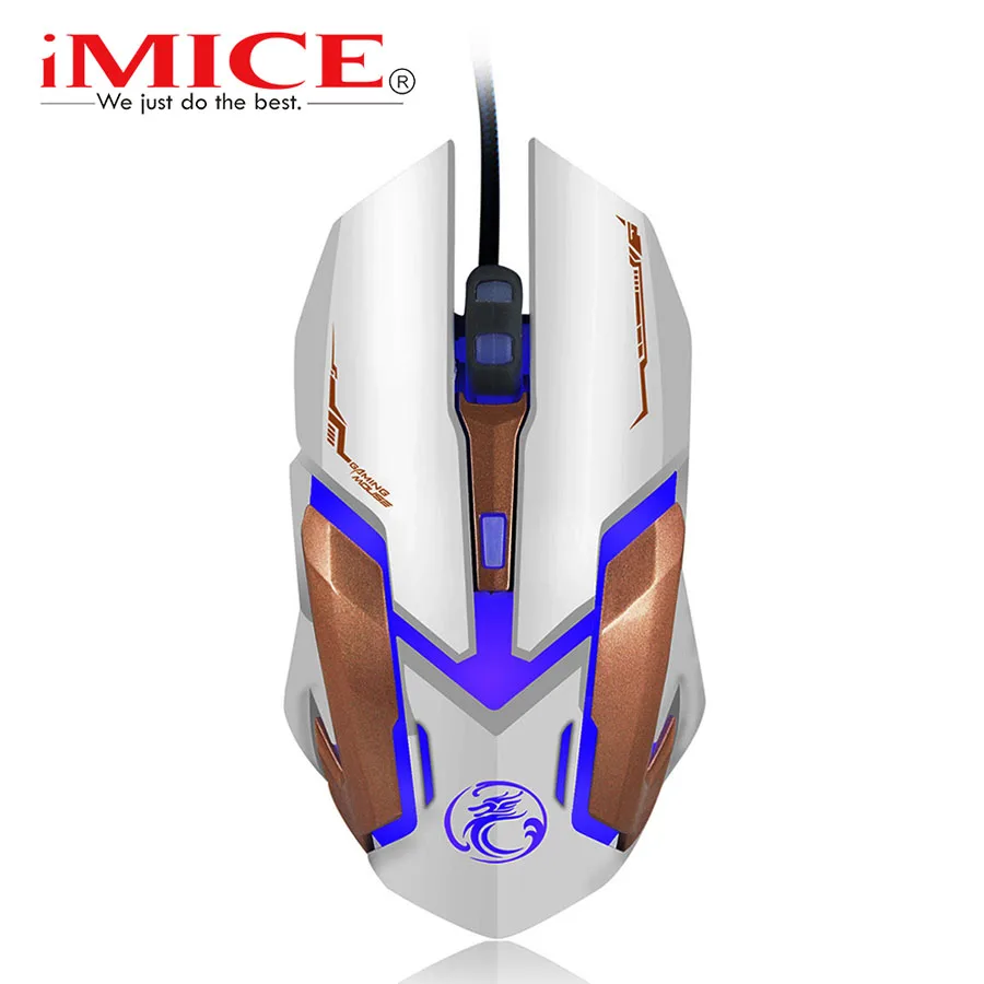 Wired Gaming Mouse 4800DPI Mice (5)