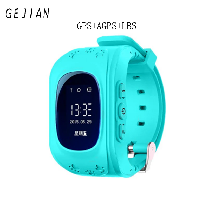 

GEJIAN Children's smart watch Q50 OLED Child GPS Tracker SOS Smart Monitoring Positioning Phone Kids GPS Babywatch IOS & Android