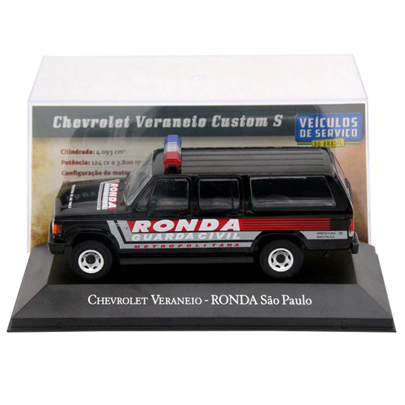 IXO 1:43 Chevrolet Veraneio-Ronda Sao Paulo Diecast Limited Edition Models