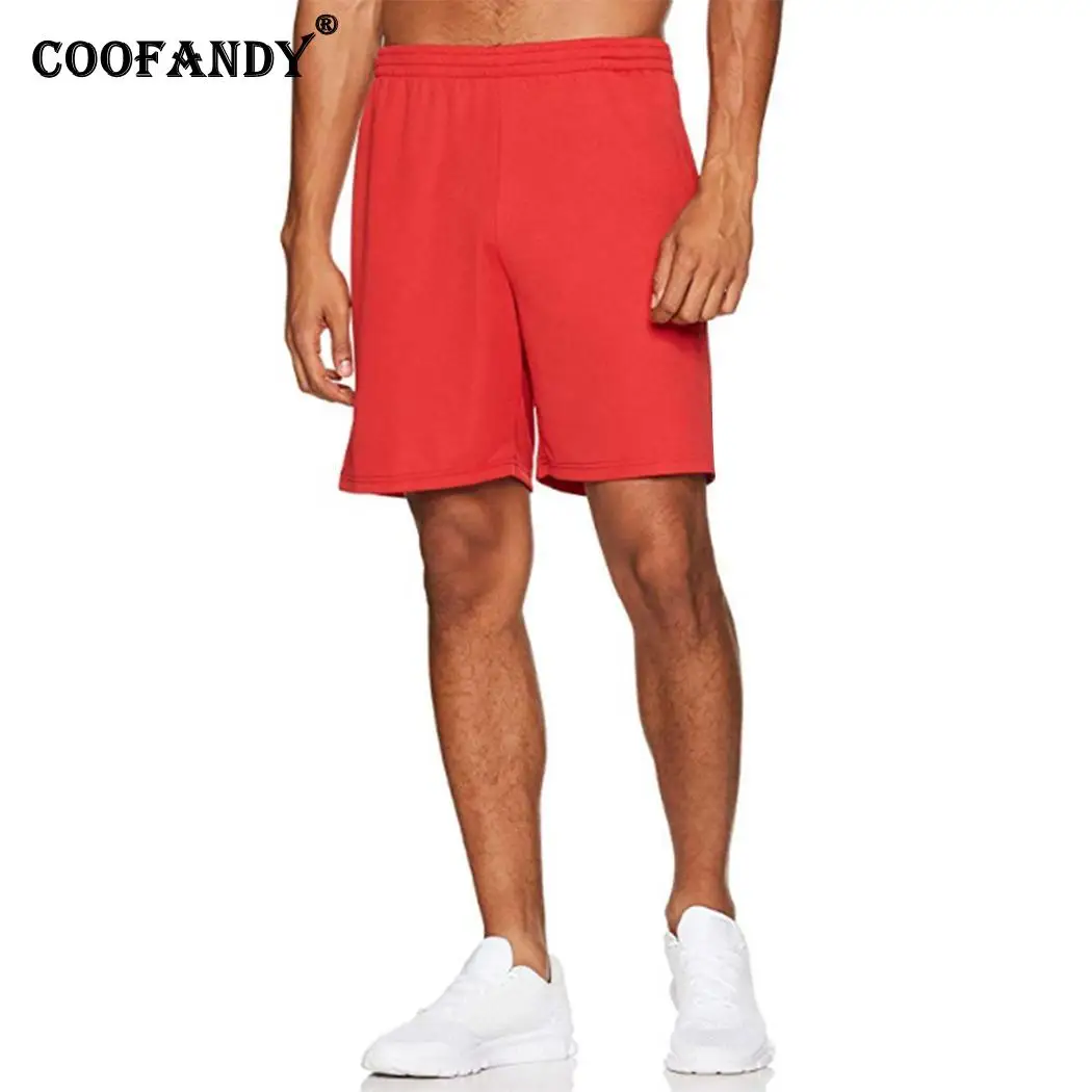 

Men Casual Breathable Sweat-absorbent Solid Elastic Summer Waist Sport Shorts Breathable, Quick-drying,
