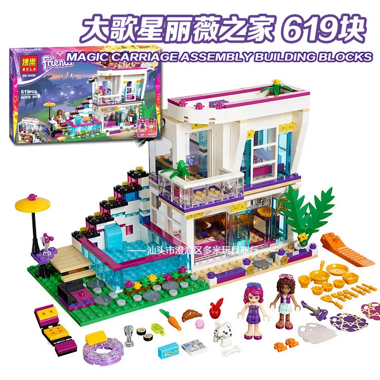 Super Large Bella Building Blocks Set Compatible with lego Bricks Friends  Series DIY House Model Toys for Girls Legoelieds Girls|building blocks  set|block settoys for - AliExpress