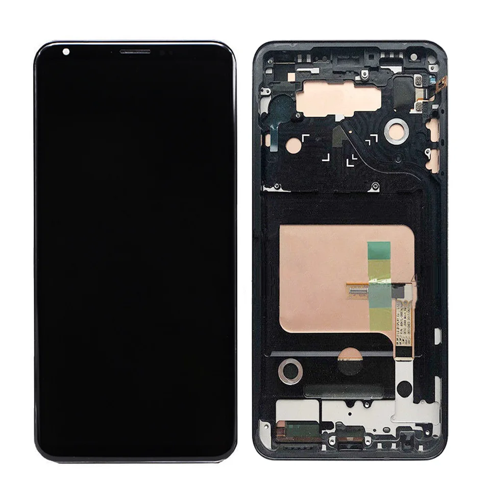 

6.0'' For LG V35 ThinQ LCD Display Touch Screen Digitizer Assembly With Frame For LG V30+ V30 Plus LCD Free Shipping