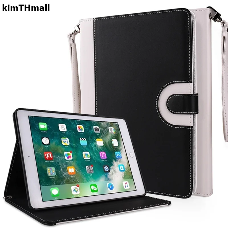 

Case For iPad Air 1 Air 2 5th 6 New iPad 9.7 2017 2018 case for iPad Pro Smart PU leather colorful Stand Tablet case kimTHmall