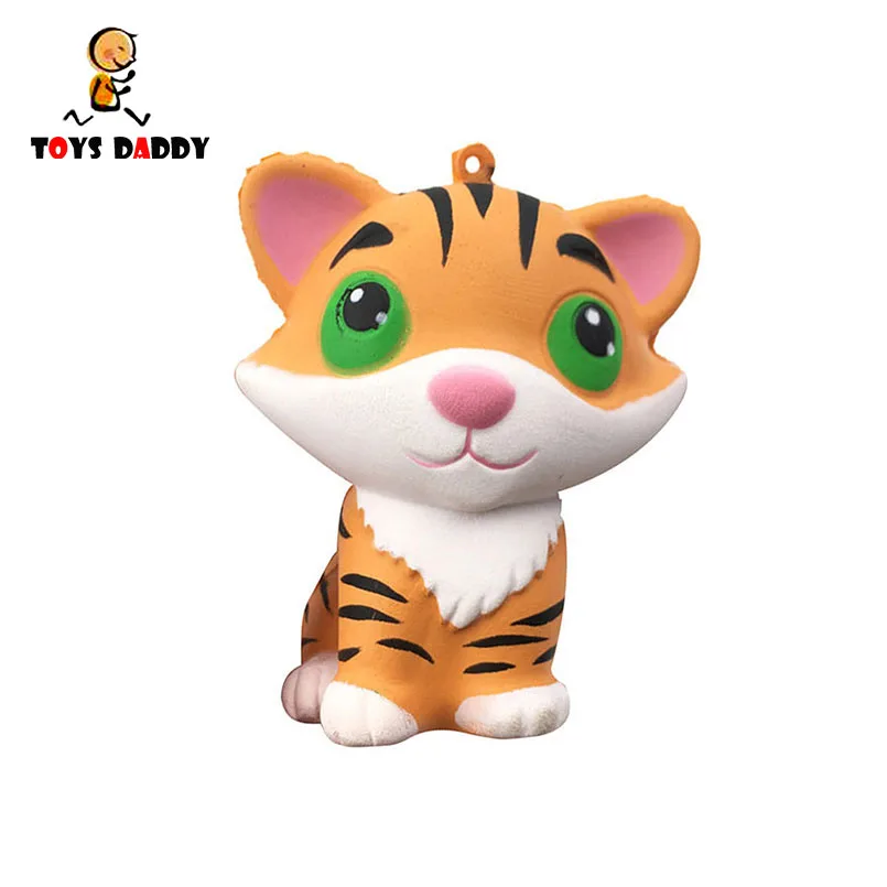 Cellphones & Telecommunications Mobile Phone Accessories Slow Rising Kawaii Tiger Squeeze Jumbo Squishy Bread Soft Scented Cake Toys Doll Gift Super Animal Phone Straps