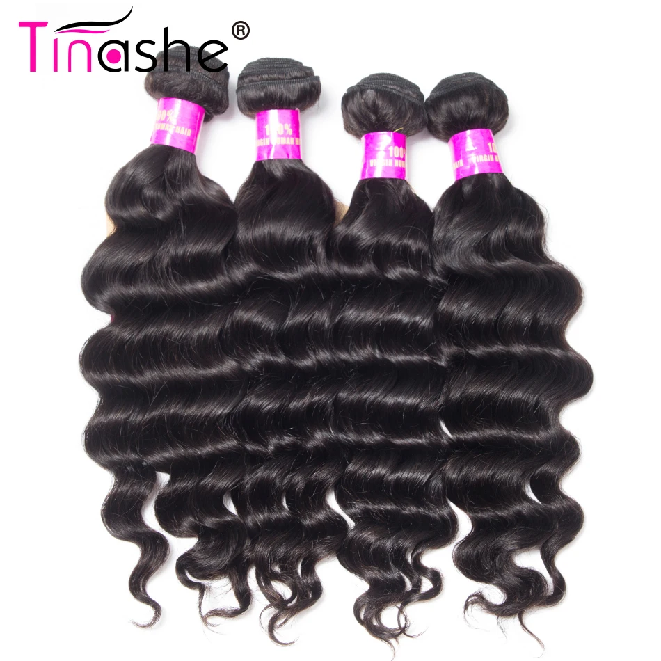 Натуральные волнистые волосы Tinashe 4 пучка Remy для наращивания|extensions human|extension