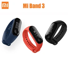Xiaomi mi band 3 фитнес Бег шагомер, контроллер сна сердечного ритма insencitive детектор браслет mi band3 трекер
