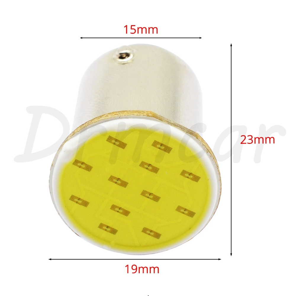 Cob p21w Белый Красный Синий 12SMD 1156 BA15S 1157 BAY15D DC 12v Задний сигнал поворота задние лампы резервные грузовик светильник парковка Авто Лампа