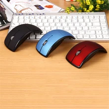 Для ноутбук ПК настольный компьютер беспроводная мышь 2,4G Компьютерная мышь складная дорожная записная книжка Бесшумная мышь мини-мыши USB нано приемник