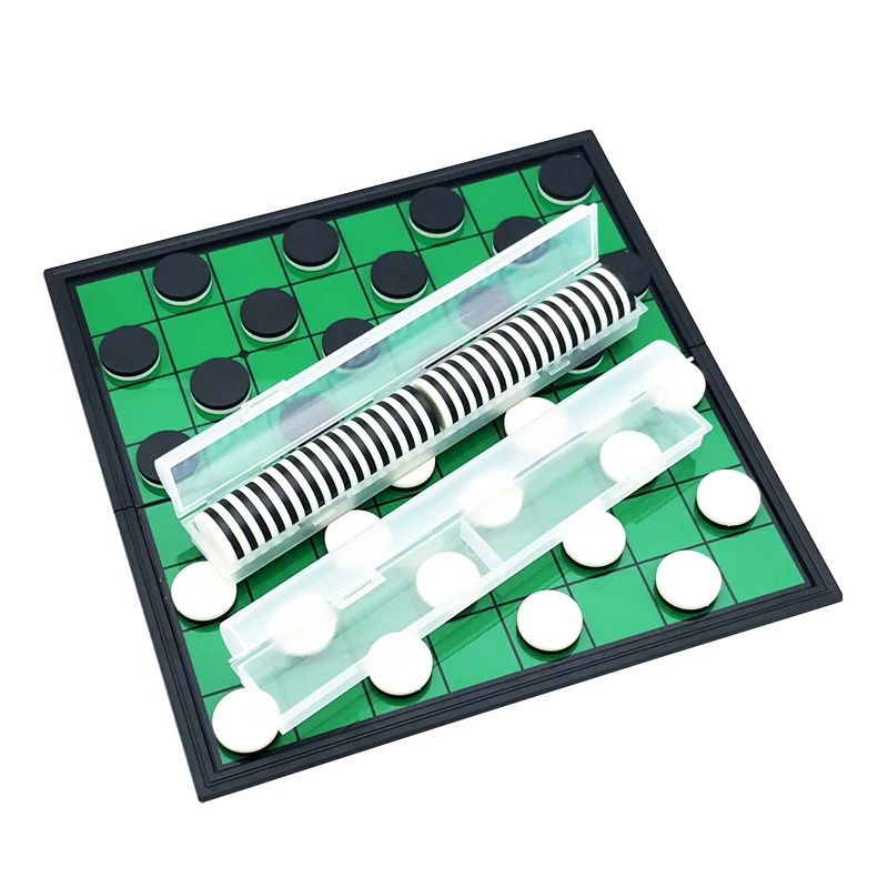 64 Pcs Hot Magnetic Portable Folding Reversi Othello Chess Standard Educational Home Parent-children Checkers Family Board Games