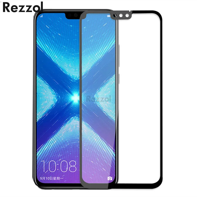Rezzol For Huawei honor 8x max Tempered Glass Protector 2.5 DAnti-Scratch Protective Film Screen | Мобильные телефоны и