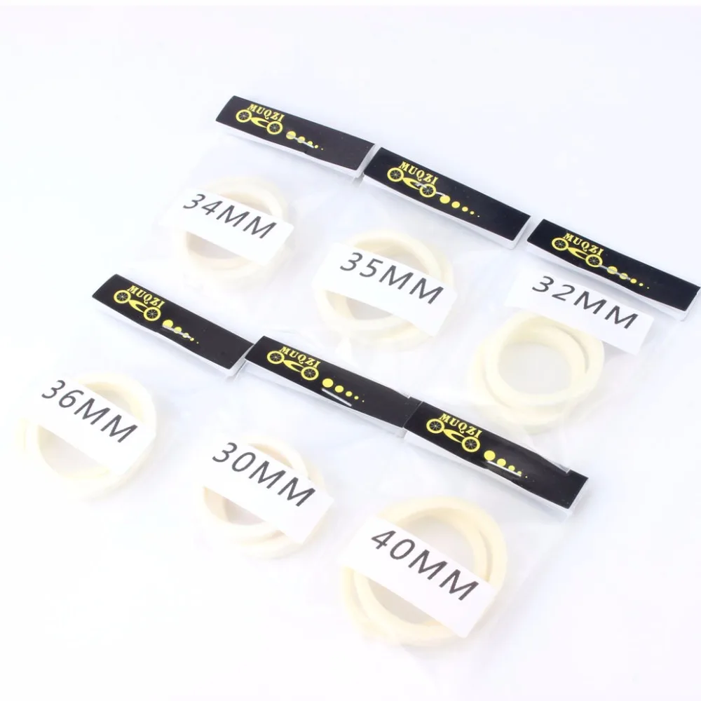 

MUQZI 2Pcs Shock Absorber Front Fork Mountain Bike Sponge Ring Oil Seal Sponge Oil-Absorbing Sponge 30/32/34/35/36/40