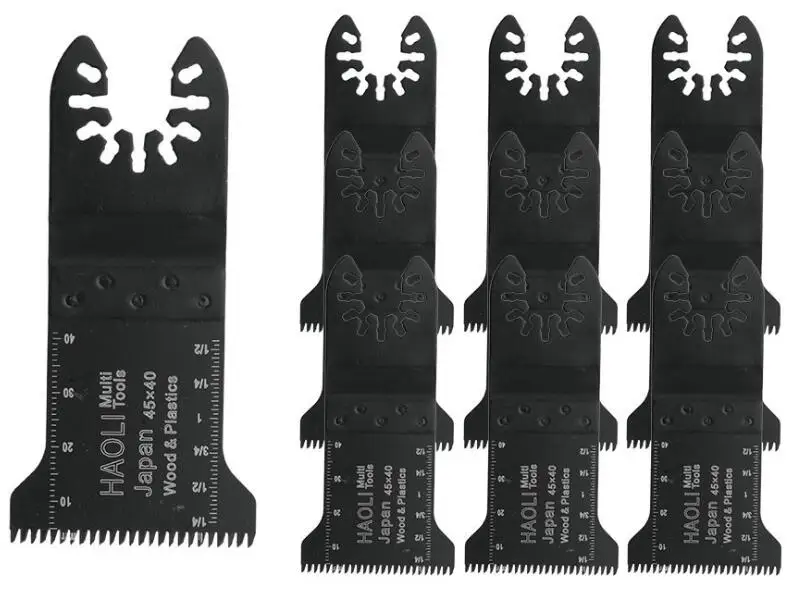 

10pc quick release 45mm Precision Japan teeth Oscillating Tool Saw Blade fits for TCH etc FREE SHIPPING