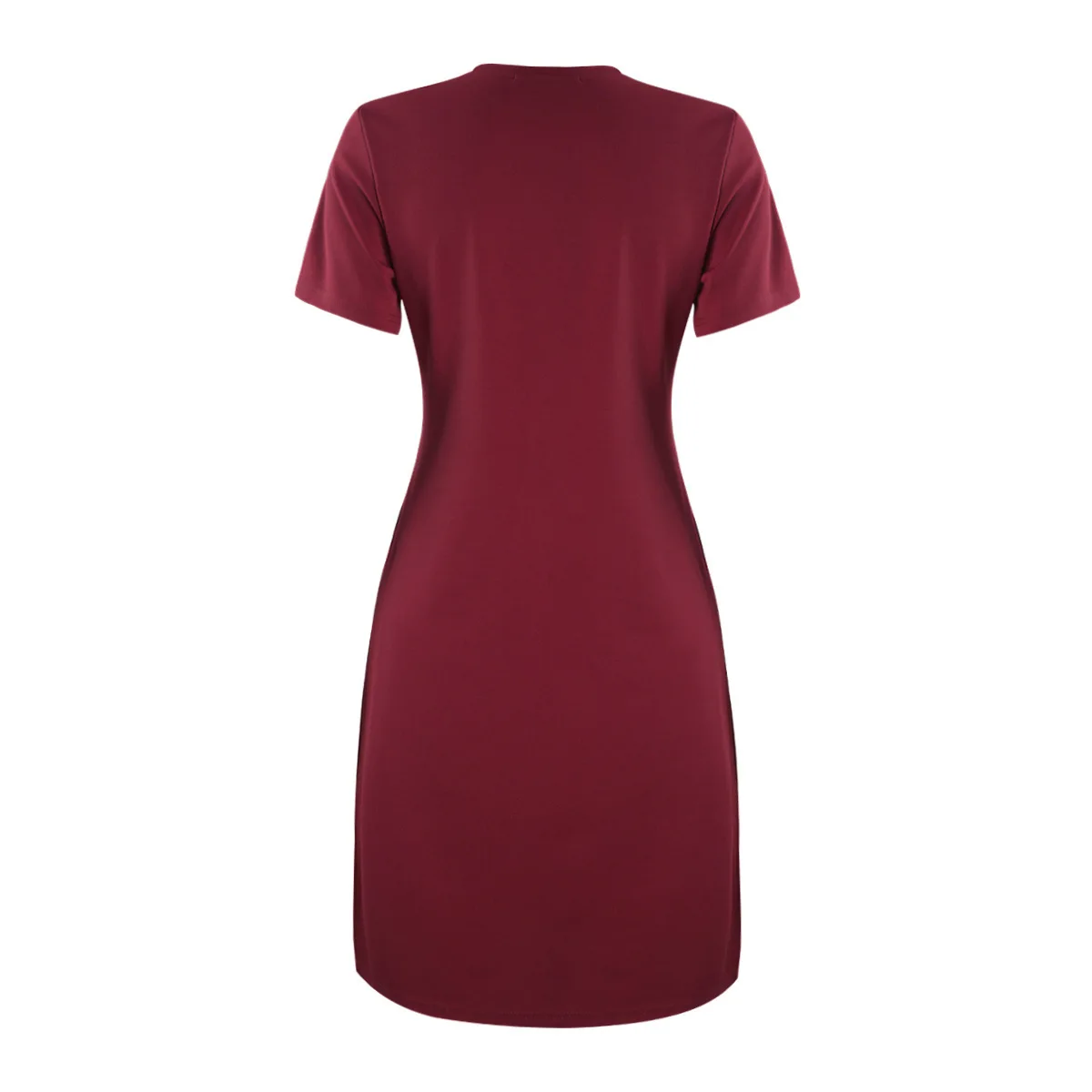 

2019 Long Color Base Short Sleeves O-Neck Broadcloth T- Shirt Women Shirts Fashion Women Clothing