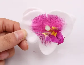 

5CM,handmade real touch phalaenopsis artificial silk butterfly orchids heads,diy craft arrange flower decoration accessories!