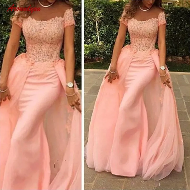 

Pink Mother of the Bride Dresses for Wedding Party Plus Size Evening Gowns Groom Godmother Dinner Dresses 2018