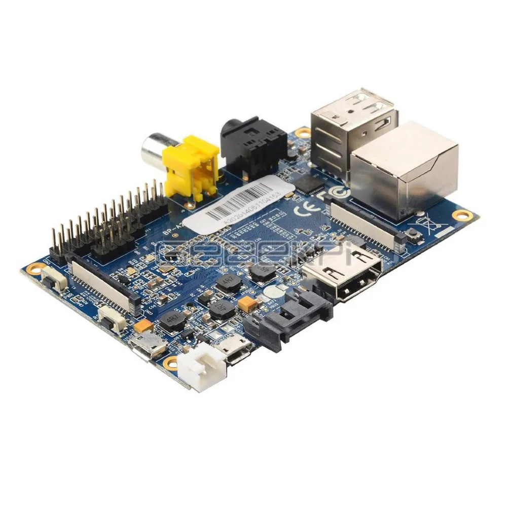 Banana Pi M1 A20, двухъядерный, с открытым исходным кодом, макетная плата, одноплатный компьютер, акриловый чехол