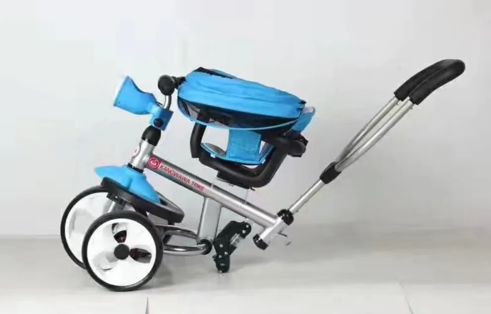 spesifikasi Lipat Rotary Kursi Anak Sepeda Roda Tiga Trolley Sepeda Bayi Kereta Dorong Kereta Bayi dengan 3 Roda Sepeda Jogging Kereta Dorong Sepeda