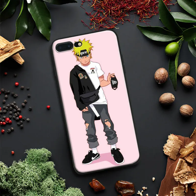Naruto Fashion Trend Hipster Pattern coque Soft Silicone