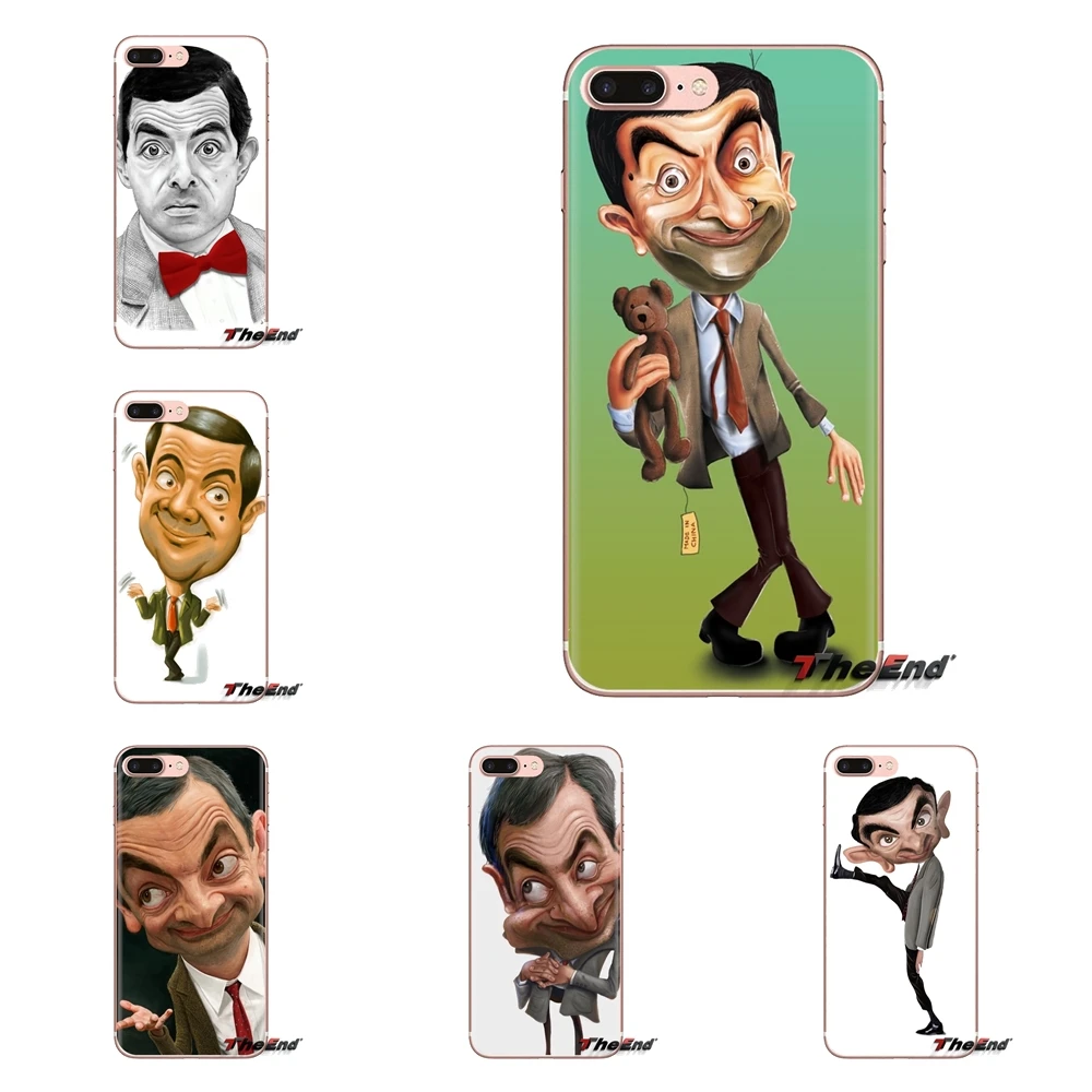 

Transparent Soft Cases Covers Mr Bean Funny Cartoons For Samsung Galaxy S3 S4 S5 Mini S6 S7 Edge S8 S9 S10 Plus Note 3 4 5 8 9