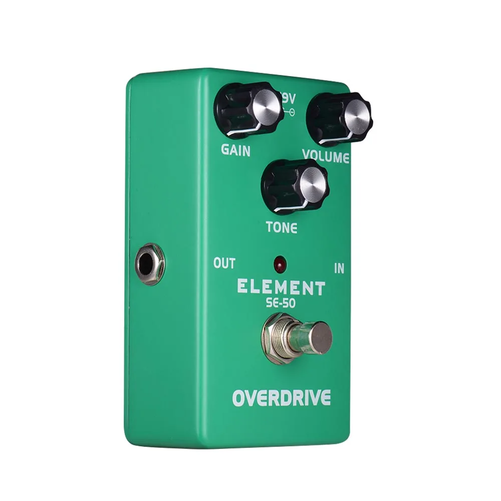 High-Sensitive Analog Overdrive Guitar Effect Pedal with Volume Gain Tone Control True Bypass Full Metal Body | Спорт и развлечения